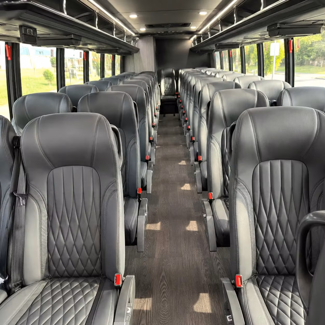 25 passenger minibus inside