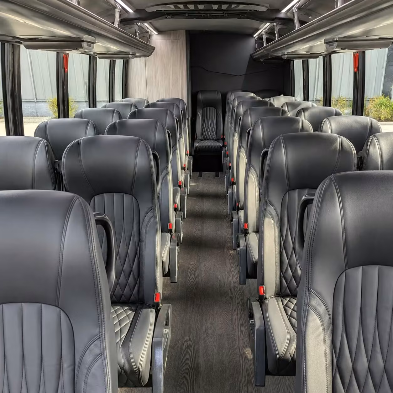 30 passenger minibus inside