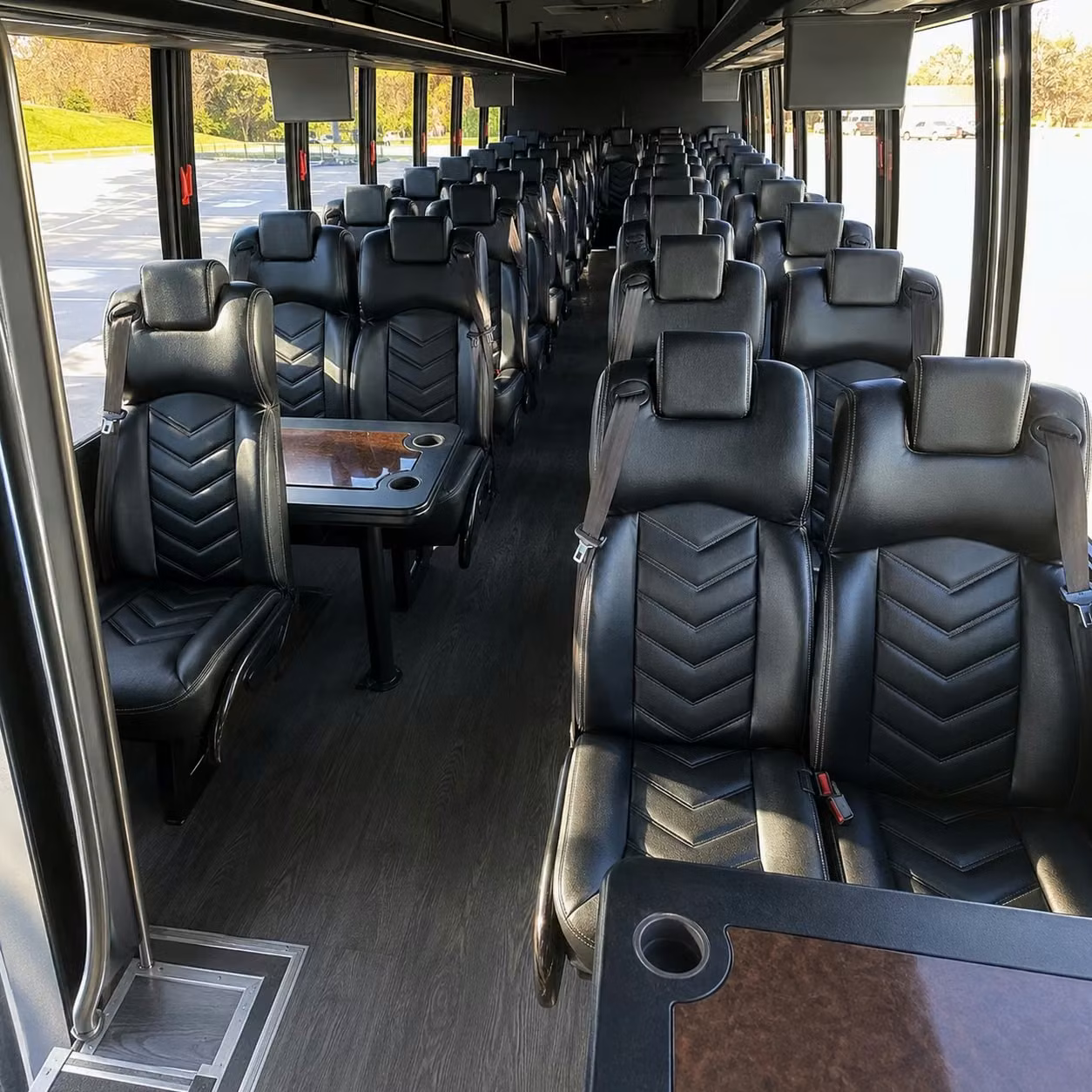 30 passenger minibus interior
