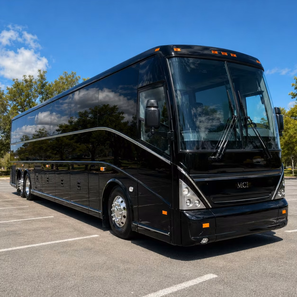 fill out one quick form to compare tracy concert bus options side by side