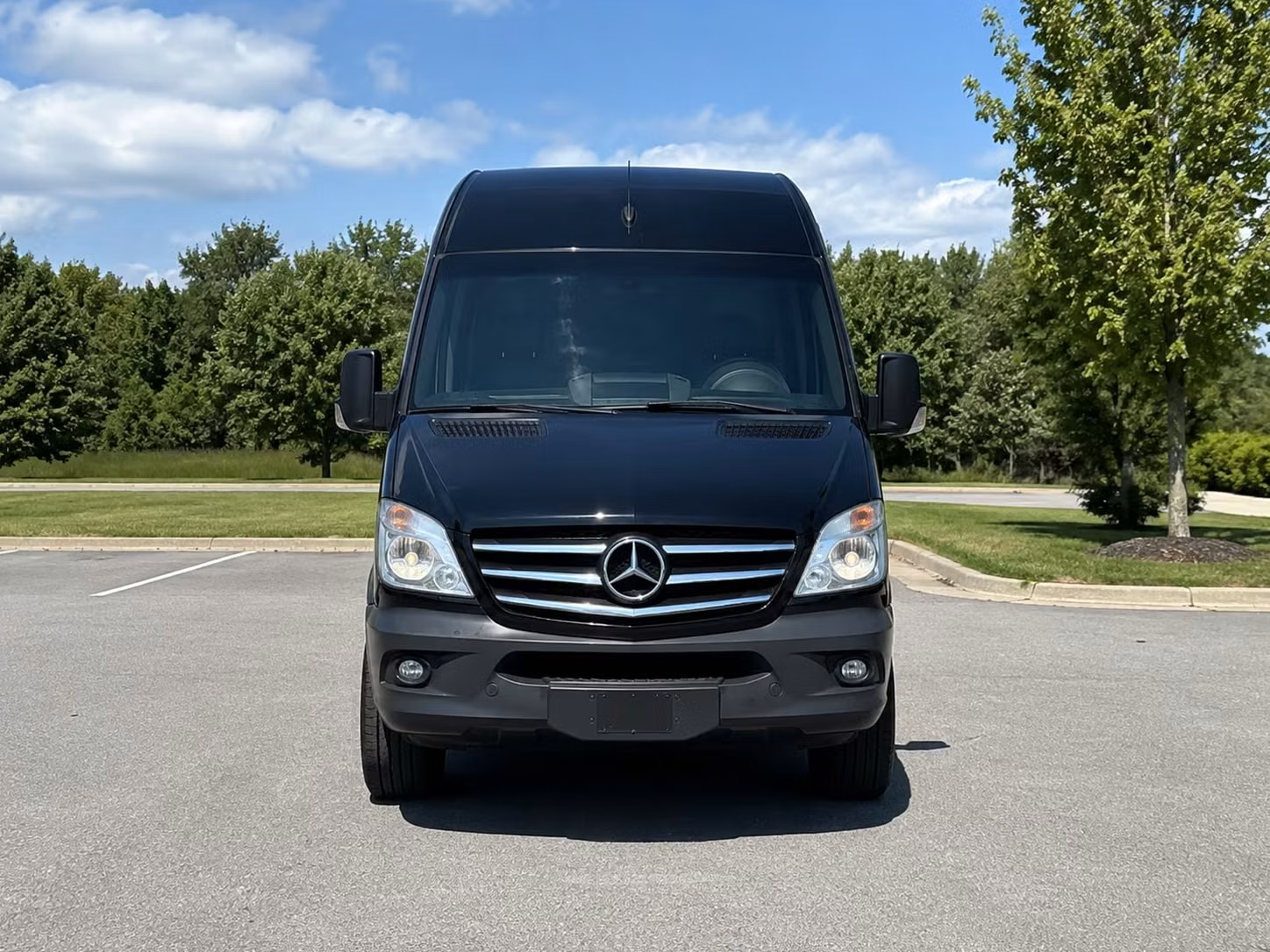 sprinter van with driver